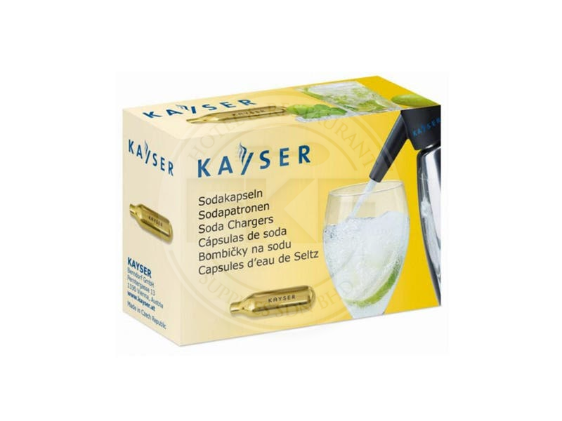 Kayser Co2 Soda Siphon Charger 10pcs / Box (austria) (1101)