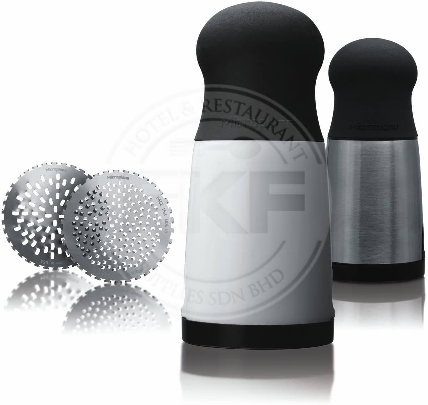 Microplane Cheese Mill With 2 Interchangeable Blades