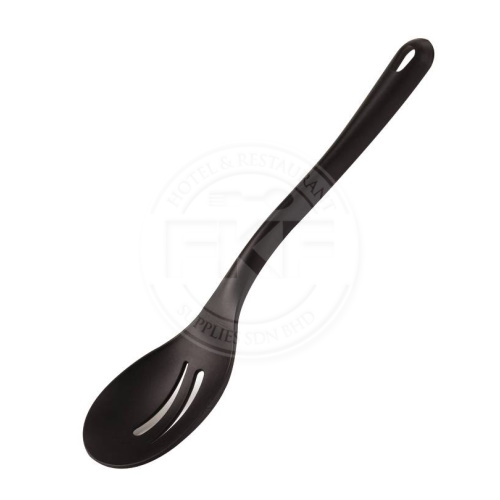 Paderno PA+ Black Perforated Spoon 35CM