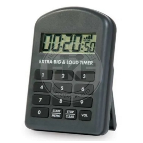 ETI Water Resistant Extra Big & Loud Digital Count Down Timer