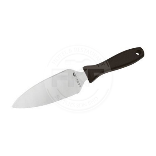 Paderno Stainless Steel Pie Knife Black Handle 17.3 X 5.8CM 