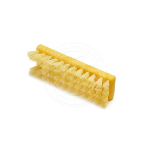 Trust Yellow Square Block Scrub Brush PP Fill 18.5 cm 