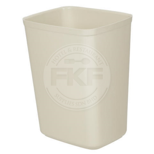 Trust Beige Unfire Fire-Resistant Wastebaskets 38L