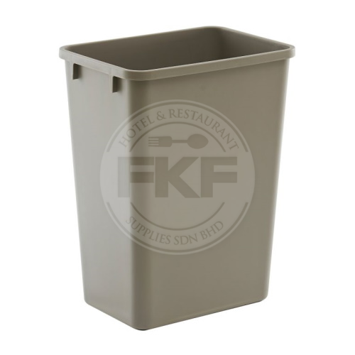 Trust Beige Soft Wastebasket 30L