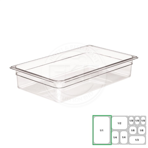 Polycarbonate (PC) 1/1 Food Pan