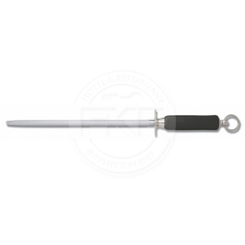 Icel Butcher Steel Round Black Handle (Portugal) (941009824000300)