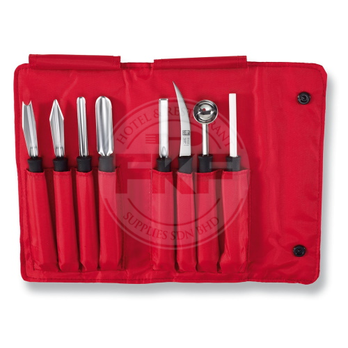 Icel Fruit & Vegetables Carving Set 8 pcs With Bag (Portugal) (44100HM01000008)