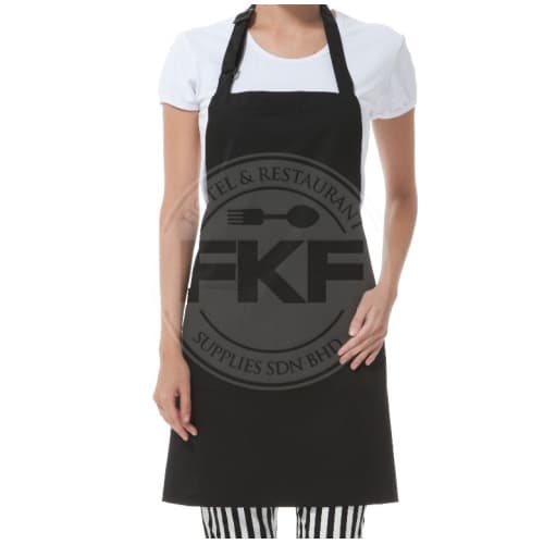 Apron Black With Adjustable Buckle