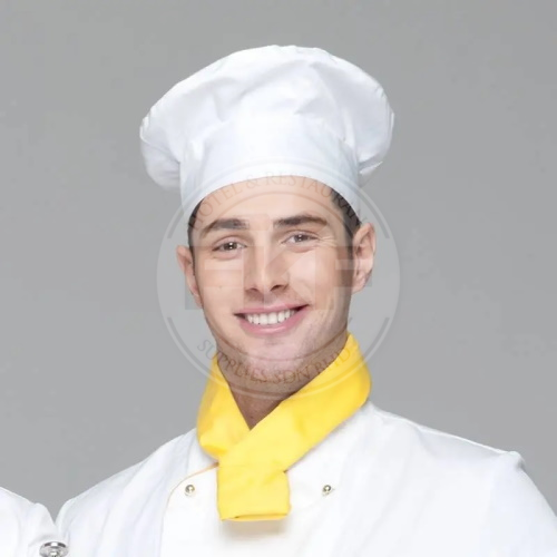Chef's Hat White Pleat