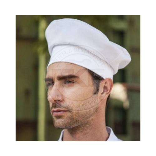 Chef's Cap White Brimmed