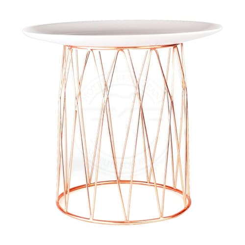 Efay 3D Red Copper Non Slip Display Stand Crown