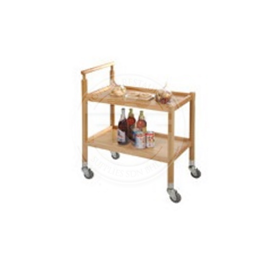 Wooden Pantry Trolley 2 Tier (SPC1400)