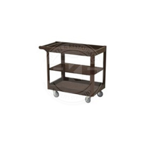 Wooden Service Trolley 3 Tier With 1 Side Handle (SST1901)