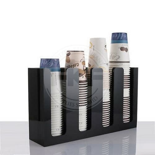 Plastic Straight Cup Holder 4 Compartment (China) (BH266)