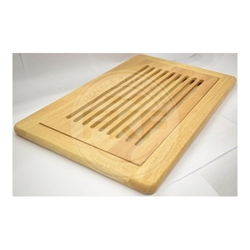 Rubber Wood Bread Cutting Board (PW.050L)