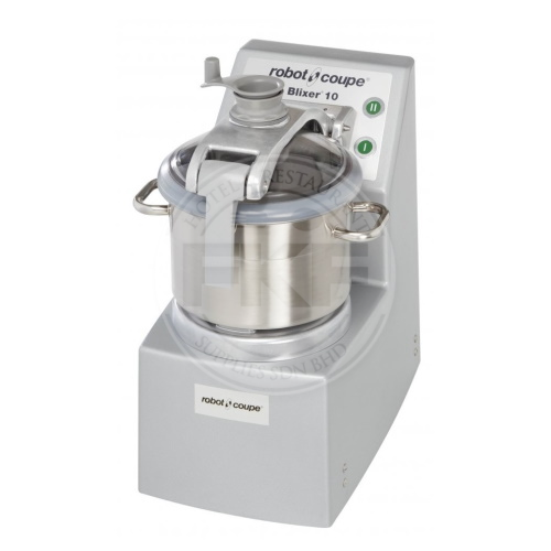 Robot Coupe Emulsifier Mixer With Stainless Steel Bowl, Scraper & Fine-Serrated Stainless Steel Blade (FRANCE) (BLIXER10VVE)