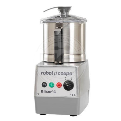 Robot Coupe Emulsifier Mixer With Stainless Steel Bowl, Scraper & Fine-Serrated Blade (FRANCE) (BLIXER4)