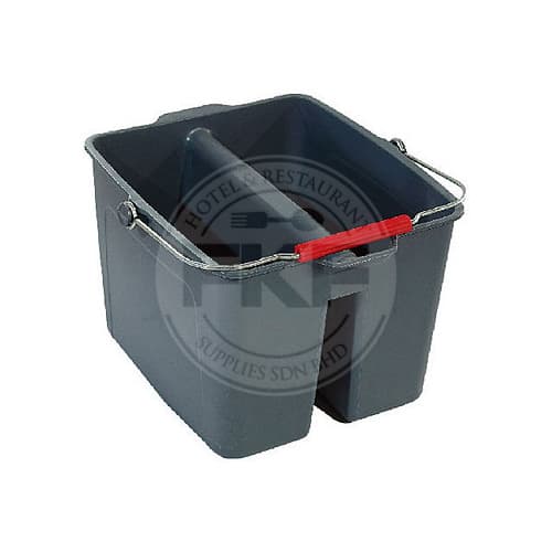 Trust Gray Double Pail 16L