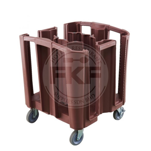 Trust PP Adjustable Tray & Dish Cart Come With Vinyl Cover