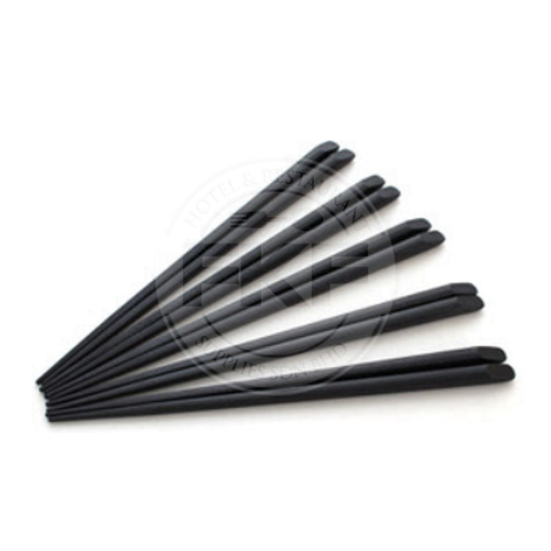 Black Alloy Chopstick Angled Top With Non Slip Coating