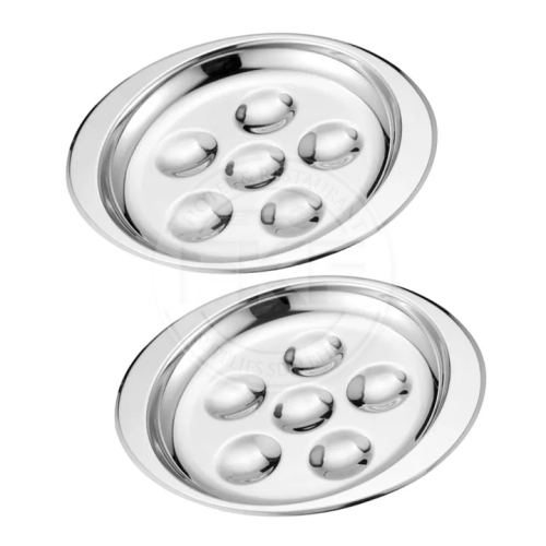 Stainless Steel Escargot Dish (China) (PL1-6)