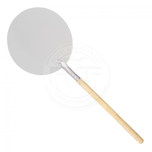 Aluminum Round Pizza Peel Come With Wooden Handle (AMC) (17135)