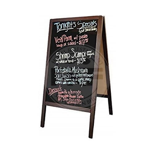 Wood Sandwich Notice Board Come With Marker (China) (WOBA2542)
