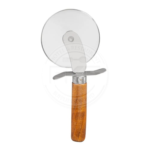 Pizza Cutter With Wood Handle (AMC-USA) (PC7400)
