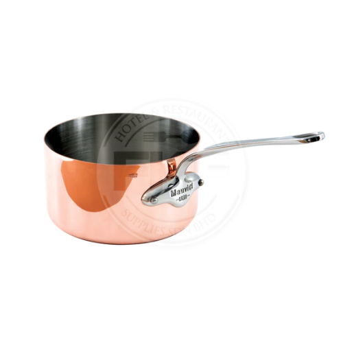 Mauviel Copper + Stainless Steel Saucepan With Stainless Steel Handle (FRANCE)