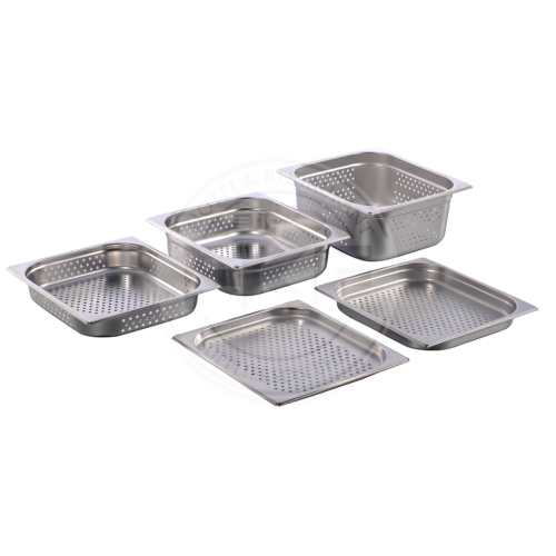 Stainless Steel 2/3 Size 3.5 mm Perforated Food Pan (Yufeh-China)