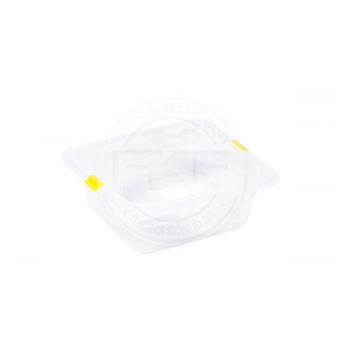 PP Food Pan With Lid 1/6 Size (China)