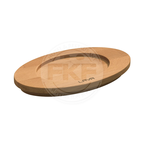 Lava Wooden Platter For Oval Mini Casserole