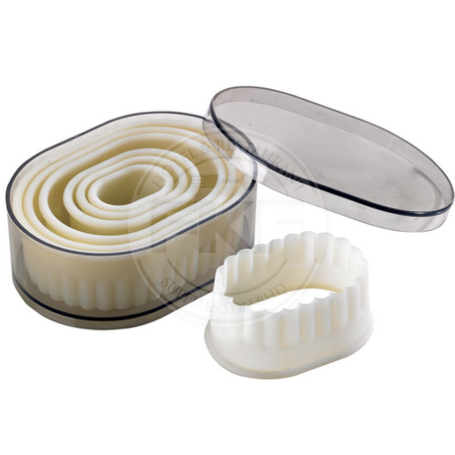 Nylon Oval Rounded Corner Cutter Fluted (China) (070238)