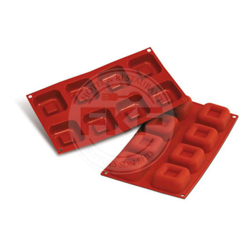 Silikomart Silicone Flex 300 X 175 MM Square Savarins (ITALY)