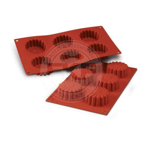 Silikomart Silicone Flex 300 X 175 MM 6 Daisy (ITALY) (11033)