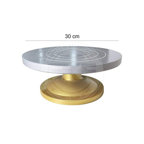 Economy Aluminum Revolving Cake Decorating Stand (China) (061011)