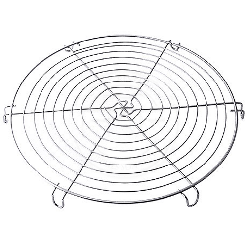 Stainless Steel Cake Cooling Tray With Feet (Wire Grill)