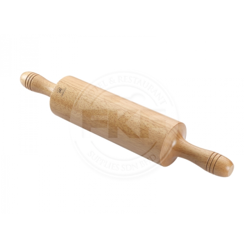 Wood Fixed Rolling Pin With 2 Handle