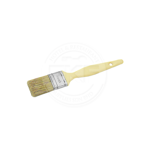 Paderno Pastry Brush With Plastic Handle & Stainless Steel Ferrule 