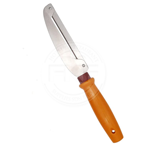Peeler With Orange Handle