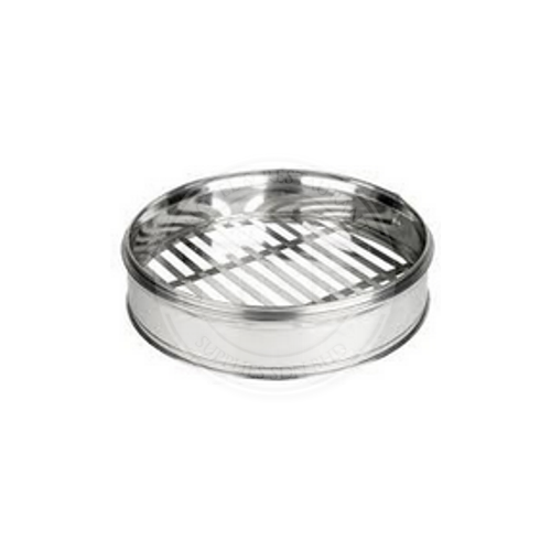 Stainless Steel Steamer Case With Fixed Base (Stripe)