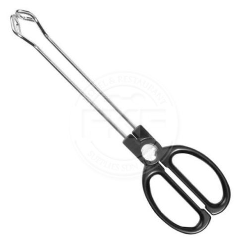 Stainless Steel Dim Sum Tong Black Handle (2331)