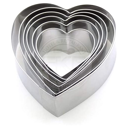 Stainless Steel Heart Shaped Cutter