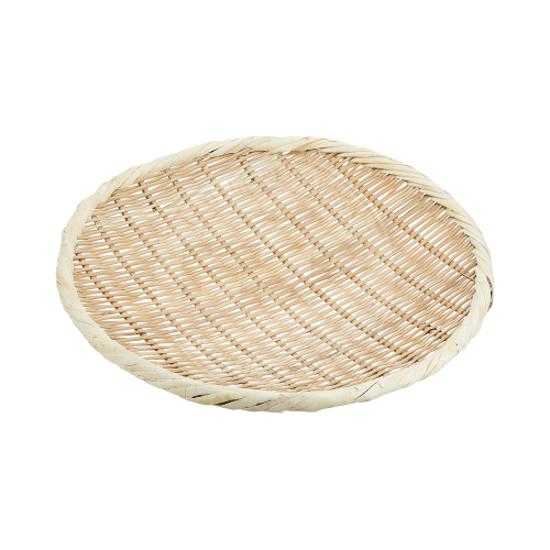 Round Bamboo Colander