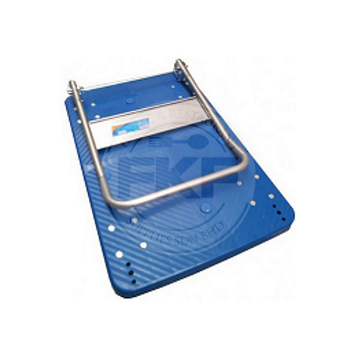 H/D Plastic Platform Trolley With Foldable Handle
