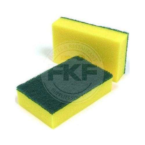 3M Scotch Brite Scouring Pad With Sponge (Scratch Proof)