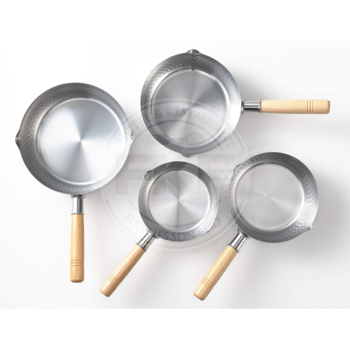 Aluminum Sauce Pan With Wood Handle