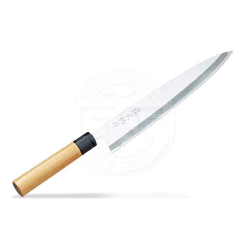 Tojiro Thin Bladed Deba Wood Handle