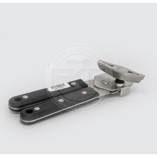 Stainless Steel Hand Twist Can Opener Wood Handle