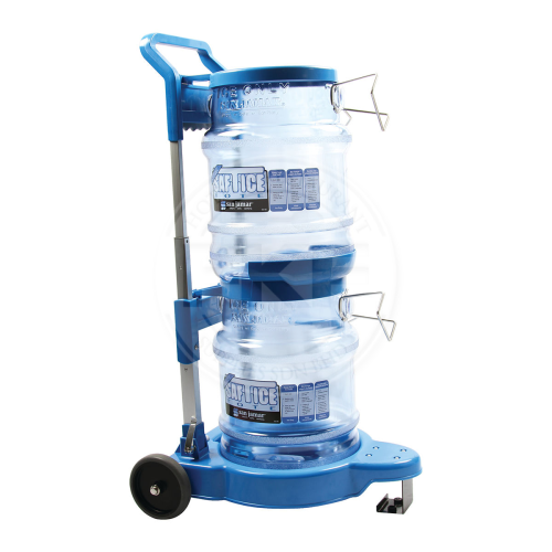 San Jamar SAF-T-Ice Cart Transportation System For Use With 2 Totes